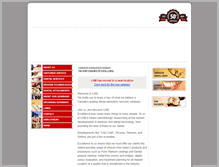 Tablet Screenshot of lhmdentallab.com